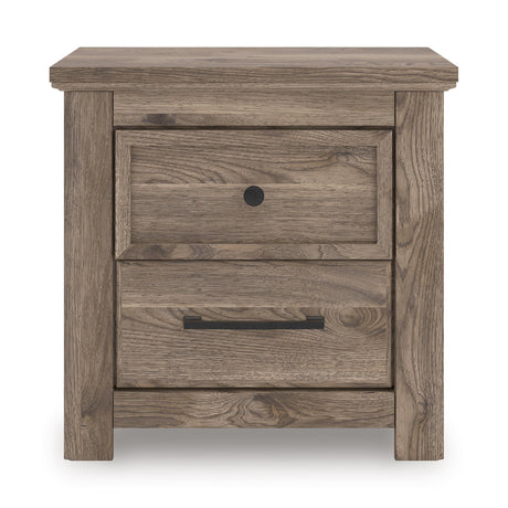  Signature Design by Ashley Rusticott PCB2260-92 Two Drawer Night Stand IMAGE 3