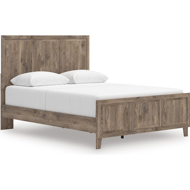  Signature Design by Ashley Rusticott PCB2260B2 Queen Panel Bed IMAGE 1