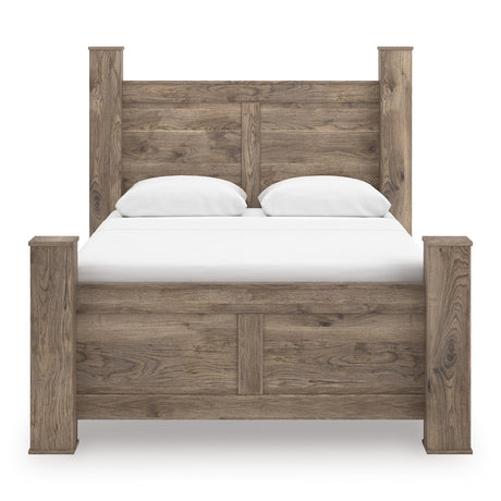  Signature Design by Ashley Rusticott PCB2260B4 Queen Poster Bed IMAGE 2