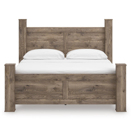  Signature Design by Ashley Rusticott PCB2260B7 King Poster Bed IMAGE 2