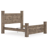  Signature Design by Ashley Rusticott PCB2260B7 King Poster Bed IMAGE 5