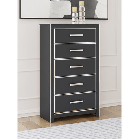  Signature Design by Ashley Zuraleus PCB3380-46 Five Drawer Chest IMAGE 6