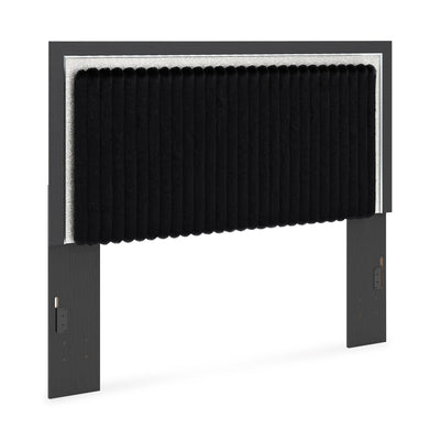  Signature Design by Ashley Zuraleus PCB3380-57 Queen Upholstered Panel Headboard IMAGE 1