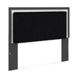  Signature Design by Ashley Zuraleus PCB3380-57 Queen Upholstered Panel Headboard IMAGE 1