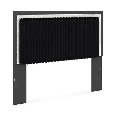  Signature Design by Ashley Zuraleus PCB3380-57 Queen Upholstered Panel Headboard IMAGE 1
