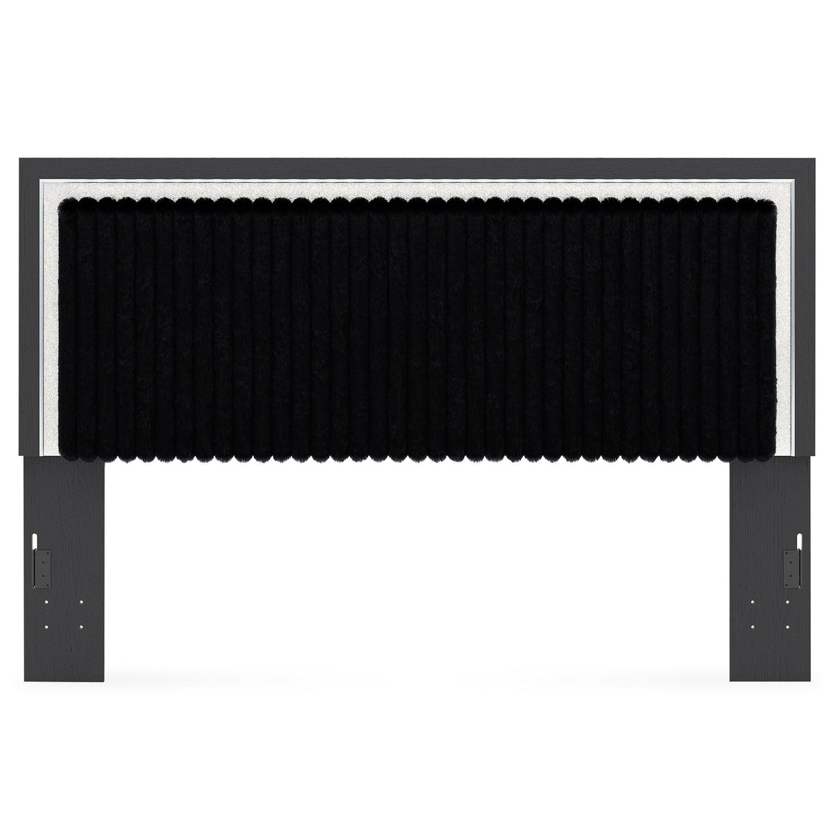  Signature Design by Ashley Zuraleus PCB3380-58 King Upholstered Panel Headboard IMAGE 2