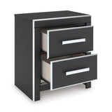  Signature Design by Ashley Zuraleus PCB3380-92 Two Drawer Night Stand IMAGE 2