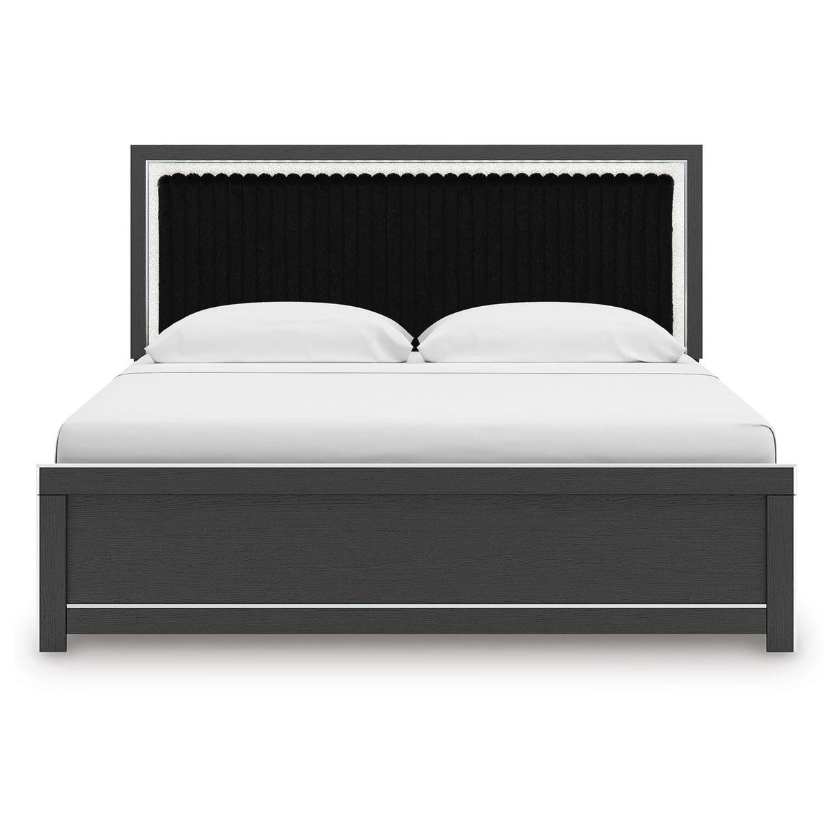  Signature Design by Ashley Zuraleus PCB3380B10 King Upholstered Platform Bed IMAGE 5