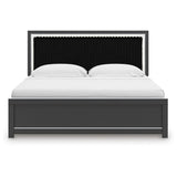  Signature Design by Ashley Zuraleus PCB3380B10 King Upholstered Platform Bed IMAGE 5