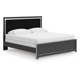  Signature Design by Ashley Zuraleus PCB3380B12 King Upholstered Panel Bed IMAGE 1