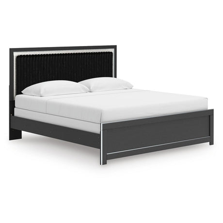  Signature Design by Ashley Zuraleus PCB3380B12 King Upholstered Panel Bed IMAGE 1