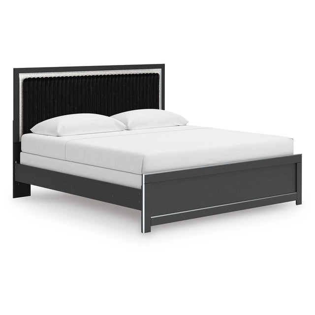  Signature Design by Ashley Zuraleus PCB3380B12 King Upholstered Panel Bed IMAGE 1