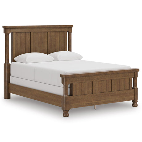  Signature Design by Ashley Rowlenstown PCB824B2 Queen Poster Bed IMAGE 1
