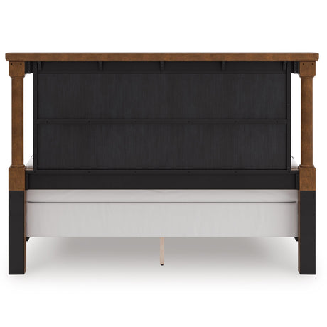  Signature Design by Ashley Rowlenstown PCB824B4 King Poster Bed IMAGE 4