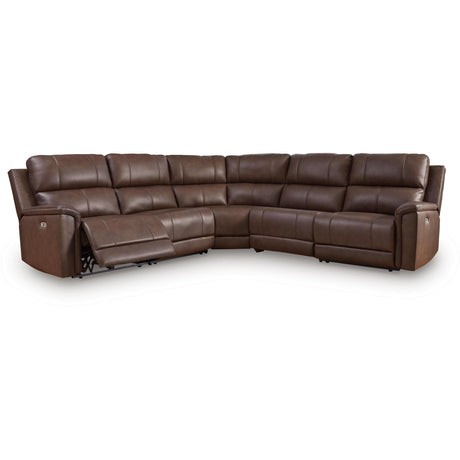  Signature Design by Ashley Bleckley PCU12001S4 5 pc Power Reclining Sectional IMAGE 1