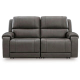  Signature Design by Ashley 5Z - Pittson PCU12600S1 2 pc Power Reclining Sectional Loveseat IMAGE 1