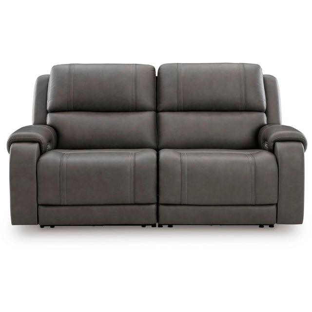  Signature Design by Ashley 5Z - Pittson PCU12600S1 2 pc Power Reclining Sectional Loveseat IMAGE 1
