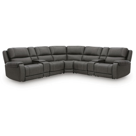  Signature Design by Ashley 5Z - Pittson PCU12600S10 7 pc Power Reclining Sectional IMAGE 1