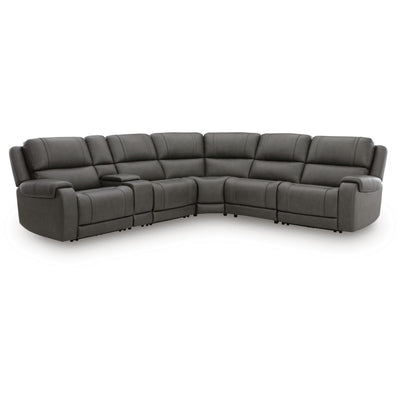  Signature Design by Ashley 5Z - Pittson PCU12600S12 6 pc Power Reclining Sectional IMAGE 1