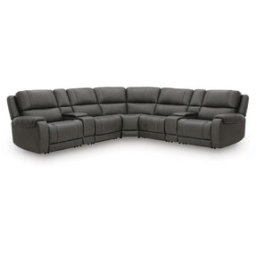  Signature Design by Ashley 5Z - Pittson PCU12600S7 7 pc Power Reclining Sectional IMAGE 1