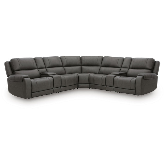  Signature Design by Ashley 5Z - Pittson PCU12600S7 7 pc Power Reclining Sectional IMAGE 1