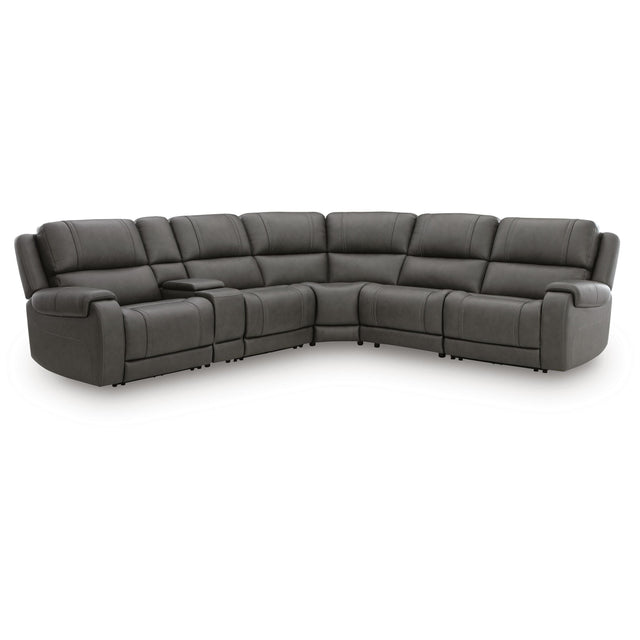  Signature Design by Ashley 5Z - Pittson PCU12600S8 6 pc Power Reclining Sectional IMAGE 1