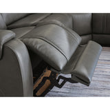  Signature Design by Ashley 5Z - Pittson PCU12600S9 5 pc Power Reclining Sectional IMAGE 4