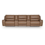  Signature Design by Ashley DeepWakes PCU62606S14 5 pc Power Reclining Sectional IMAGE 1