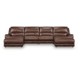  Signature Design by Ashley DeepWakes PCU62607S37 4 pc Reclining Sectional with Double Chaise IMAGE 1