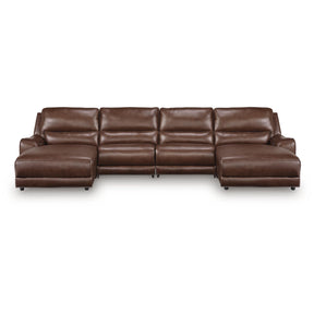  Signature Design by Ashley DeepWakes PCU62607S37 4 pc Reclining Sectional with Double Chaise IMAGE 1