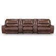  Signature Design by Ashley DeepWakes PCU62607S39 5 pc Reclining Sectional with Storage Consoles IMAGE 1