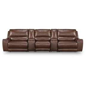  Signature Design by Ashley DeepWakes PCU62607S39 5 pc Reclining Sectional with Storage Consoles IMAGE 1