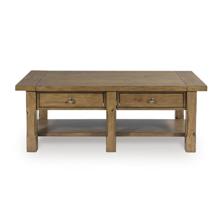  Signature Design by Ashley Vandenmore T539-1 Rectangular Cocktail Table IMAGE 3