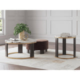  Signature Design by Ashley Jazmore T671T1 Coffee Table and 2 Ends IMAGE 2