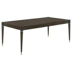  Coaster Furniture Reseda 193671 81-inch Extension Leaf Dining Table - Ash Brown IMAGE 1