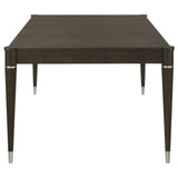  Coaster Furniture Reseda 193671 81-inch Extension Leaf Dining Table - Ash Brown IMAGE 7