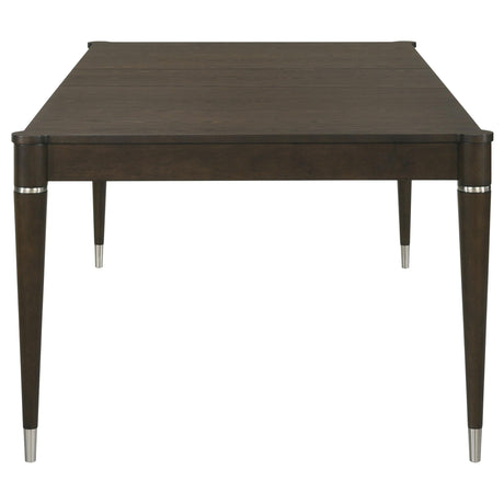  Coaster Furniture Reseda 193671 81-inch Extension Leaf Dining Table - Ash Brown IMAGE 7