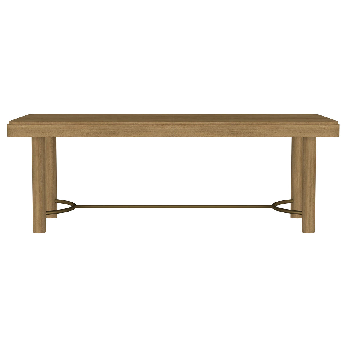  Coaster Furniture Arini 108931 104-inch Extension Leaf Dining Table - Sand Wash IMAGE 4