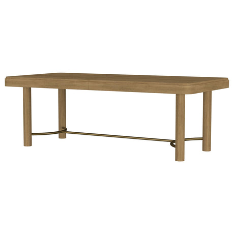  Coaster Furniture Arini 108931 104-inch Extension Leaf Dining Table - Sand Wash IMAGE 6