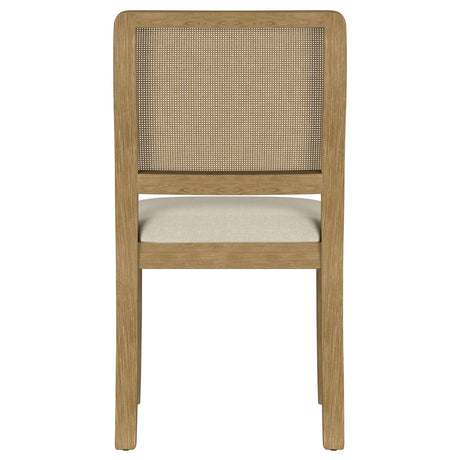  Coaster Furniture Arini 108932SWD Set of 2 Rattan Cane Dining Side Chair - Sand Wash IMAGE 7