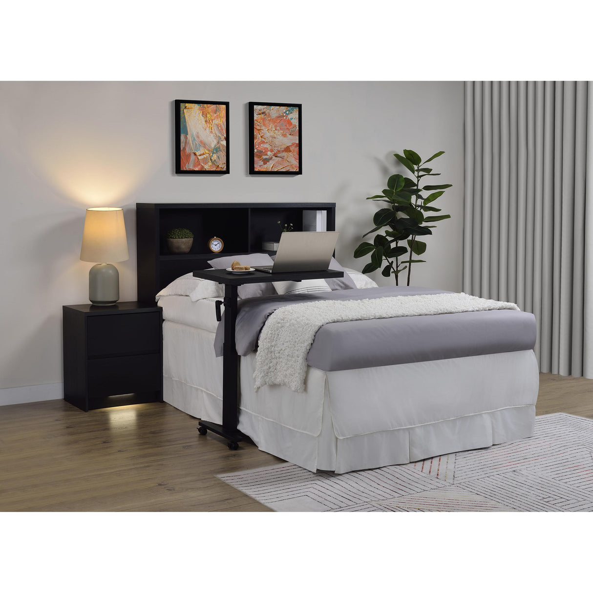  Coaster Furniture Westpark 315851F 49-inch Full Bookcase Headboard - Black IMAGE 8
