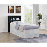  Coaster Furniture Westpark 315851T 49-inch Twin Bookcase Headboard - Black IMAGE 2