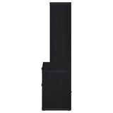  Coaster Furniture Westpark 802703 3-shelf Bookcase USB and Lockable Drawer - Black IMAGE 6