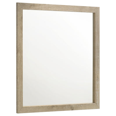 Coaster Furniture Oakglen 225104 Dresser Mirror - Weathered Oak IMAGE 1