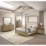  Crown Mark Sienna B8250-Q-BED Queen Canopy Bed IMAGE 3