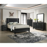  Crown Mark Charlie B9235-11 Dresser Mirror - Charcoal IMAGE 3