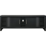  Crown Mark Charlie B9235-9 TV Stand - Charcoal IMAGE 3