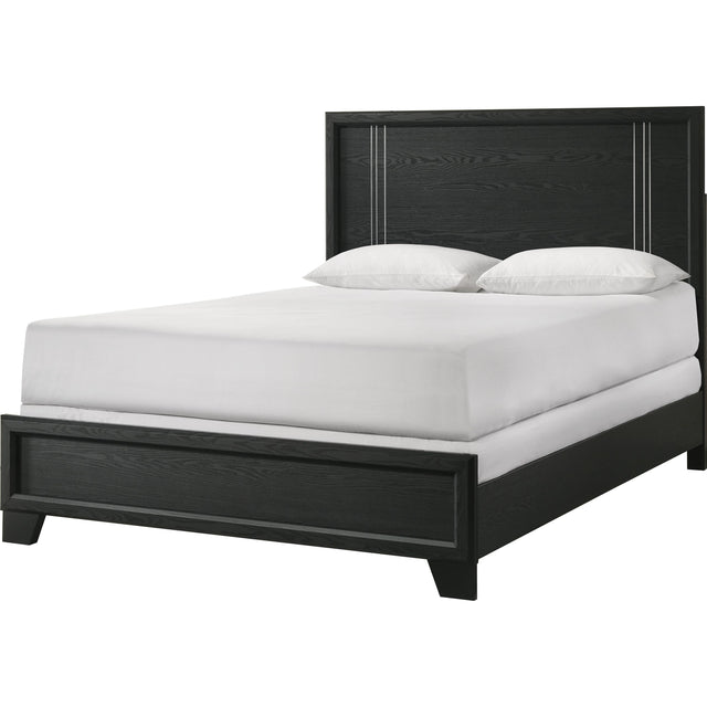  Crown Mark Charlie B9235-F Full Bed - Charcoal IMAGE 1