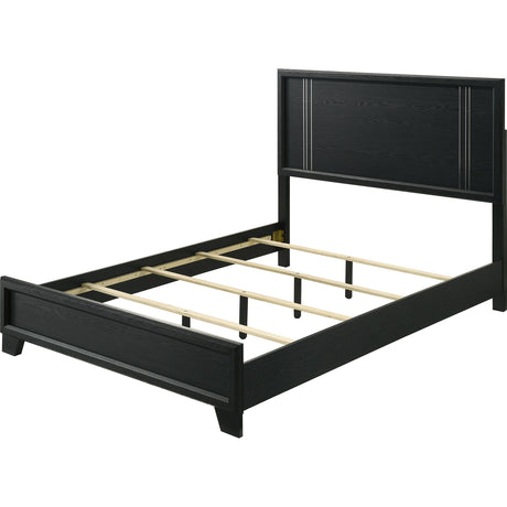  Crown Mark Charlie B9235-Q Queen Bed - Charcoal IMAGE 2