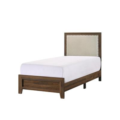  Crown Mark Millie B9255-T-BED Twin Upholstered Bed IMAGE 1